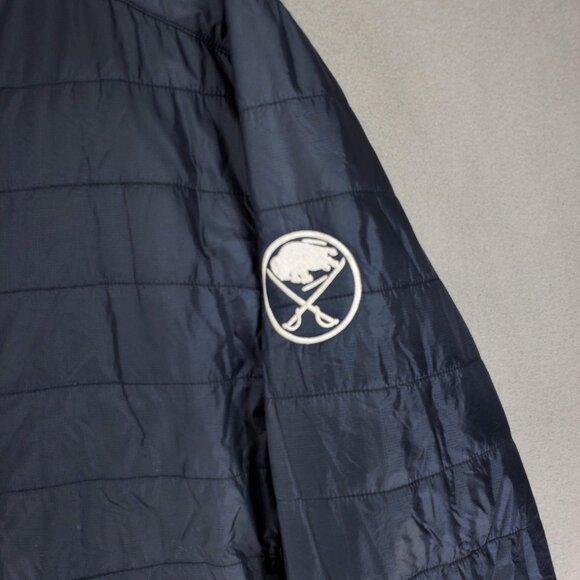 Marmot Calen Jacket Buffalo Sabres Men XL Black Puffer Insulated Primaloft - Picture 3 of 7